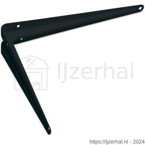 Dolle ES 1020B plankdrager staal geperst 130x195 mm zwart gelakt - L30204835 - afbeelding 1