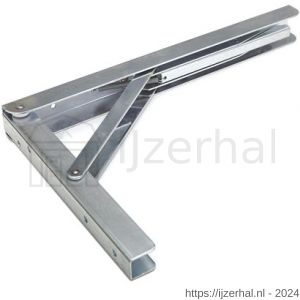 Dolle ES 52301 drager automatisch opvouwbaar zware uitvoering 200x300 mm staal verzinkt - L30204394 - afbeelding 1