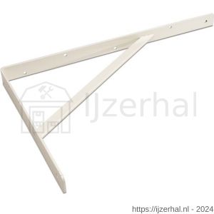 Dolle ESW 85000 plankdrager Beam met schoor zware uitvoering 330x495 mm staal wit gelakt - L30203701 - afbeelding 1