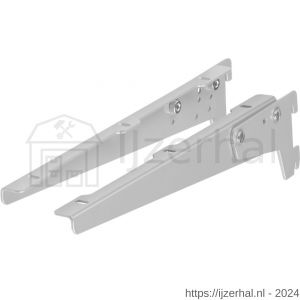 Dolle ESV 300 WE drager verstelbaar 300 mm wit gelakt - L30204829 - afbeelding 1