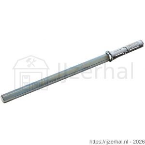 Dulimex DX BLP 1220 blinde plankdrager diameter 12x200 mm keilbout staal verzinkt - L30204988 - afbeelding 1