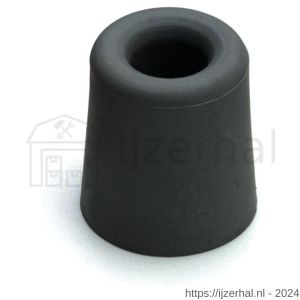 Dulimex DX DBR 24 SE deurbuffer DX diameter 30x24 mm rubber grijs - L30203978 - afbeelding 1