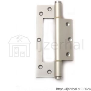 Justor STW 150 SE deurveerscharnier enkel 150 mm hangnaad 2.5 mm aluminium zilver - L30204850 - afbeelding 1