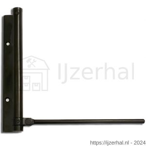 Justor DV P 180 deursluiter met pen zwaarte instelbaar voor buiten 40 kg zwart - L30204734 - afbeelding 1