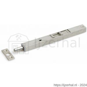 Dulimex DX KSP-20020SE pijpkantschuif type 806 200x20x15 mm staal zilvergelakt - L30203681 - afbeelding 1