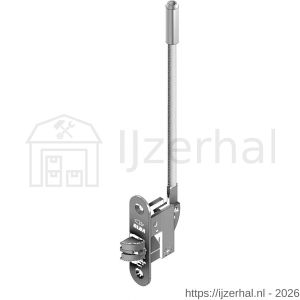 Olda 27 HZA T1 automatische kantschuif type 27 HZA type 1 staal verzinkt voor stalen-aluminium deuren - L30205037 - afbeelding 1