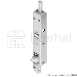 Olda 28 HZA 30 T1 automatische kantschuif type 28 HZA type 1 verlengde schoot +30 mm staal verzinkt voor houten deuren - L30205028 - afbeelding 1