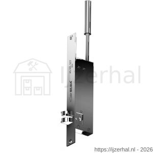 Olda 43 HZA32T T1 automatische kantschuif type 43 HZA type 1 doornmaat 32 mm staal verzinkt voor stalen-aluminium deuren - L30205055 - afbeelding 1