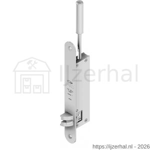 Olda 43 HZA20T T1 automatische kantschuif type 43 HZA type 1 doornmaat 20 mm staal verzinkt voor stalen-aluminium-houten deuren - L30205057 - afbeelding 1