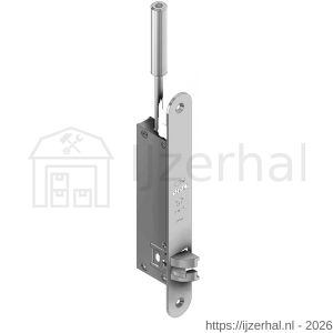 Olda 43 HZA20T T2 automatische kantschuif type 43 HZA type 2 doornmaat 20 mm staal verzinkt voor stalen-aluminium-houten deuren - L30205058 - afbeelding 1
