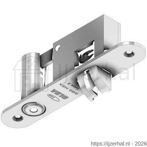 Olda 600 HZA T2 automatische kantschuif type 600 HZA type 2 deurkozijn model 136 mm staal verzinkt voor stalen-aluminium deuren - L30205060 - afbeelding 1