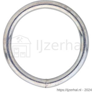 Dulimex DX 360-0950E gelaste ring 50-9 mm verzinkt - L30200666 - afbeelding 1