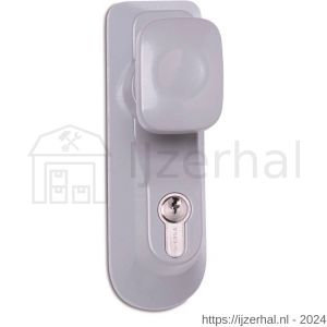 Dulimex DX PO 1413KNS SE opbouw knopset Briton 1413 KNS SE inclusief 1/2 (30/10 mm) PC voor Briton anti-paniekbeslag zilvergrijs - L30204498 - afbeelding 1