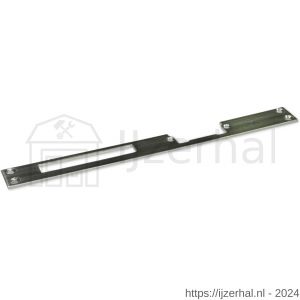 JIS Nadal ESPV 904 SS voorplaat RVS 250x25 mm links en rechts bruikbaar voor dag- en nachtsloten RVS - L30204075 - afbeelding 1