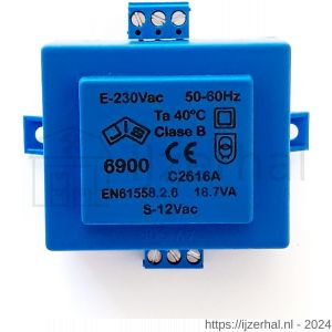 Dulimex DX ESP TRANS transformator input 220-230 V output 12 V wisselstroom 1,5 A - L30204049 - afbeelding 1