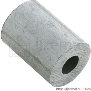 Dulimex DX 440-20AL eindstop 2.0 mm aluminium - L30200906 - afbeelding 1