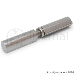 IBFM HPL WK SS 150 aanlaspaumelle RVS pen en RVS kogellager ring platte kop 150x22 mm RVS AISI 304 - L30203671 - afbeelding 1