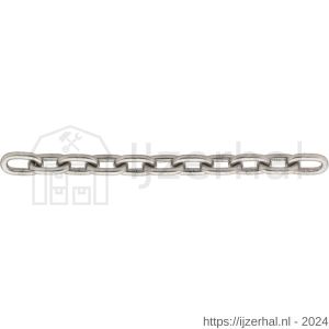 Dulimex DX 766-04I scheepsketting bundel 30 m korte schakel type 766 4 mm RVS AISI 316 - L30201310 - afbeelding 1