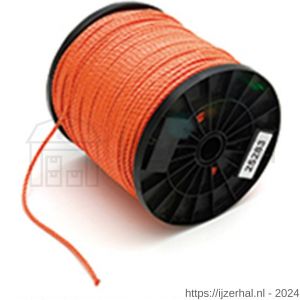 Dulimex DX PPD.100.ORA-O touw geslagen PP 10 mm oranje rol 80 m - L30203266 - afbeelding 1