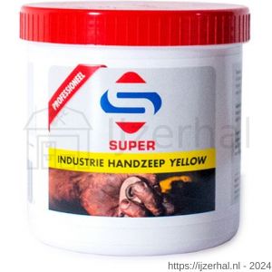 SuperCleaners industrie handzeep geel 600 ml - L51900040 - afbeelding 1