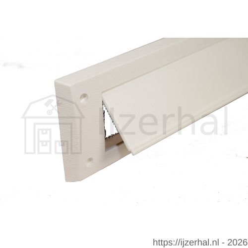 Ellen brievenbusafsluiter tochtklep Letter Plate Basic Lid wit - L51010417 - afbeelding 1