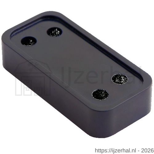 Dulimex DX RUZW OPK 3 BE onderlegplaat raamkozijn voor RUZ-W-300 serie plastic zwart - L30203000 - afbeelding 1