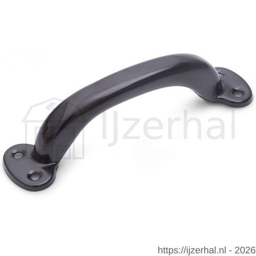 Dulimex DX HG 0903 holle greep staal 90 mm staal zwart geepoxeerd - L30202827 - afbeelding 1