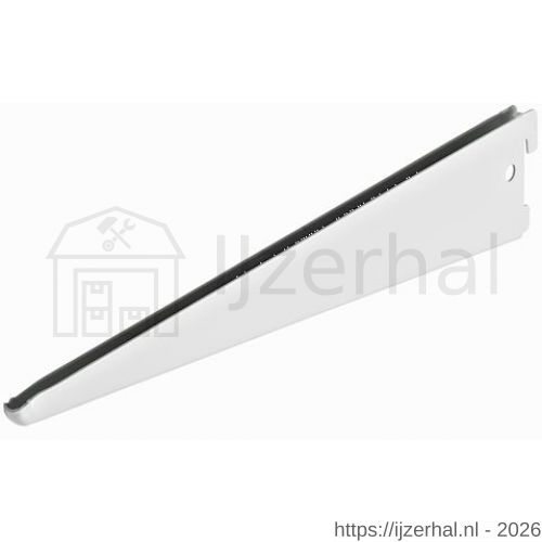 Dolle ES 170D WE wandrailsysteem drager dubbel 170 mm staal wit gelakt - L30203553 - afbeelding 1