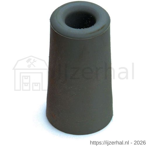 Dulimex DX DBR 73 SE deurbuffer DX diameter 40x73 mm rubber grijs - L30203982 - afbeelding 1