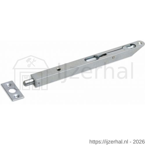 Dulimex DX KSB-40017RBV bascule kantschuif type 892 400x17x15 mm afgeschuind rond staal verzinkt - L30202516 - afbeelding 1