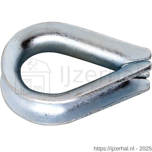 Dulimex DX PNK.0905-ZB kous B-DIN 6899 5 mm verzinkt 2 stuks op vouwkaart - L30203352 - afbeelding 1