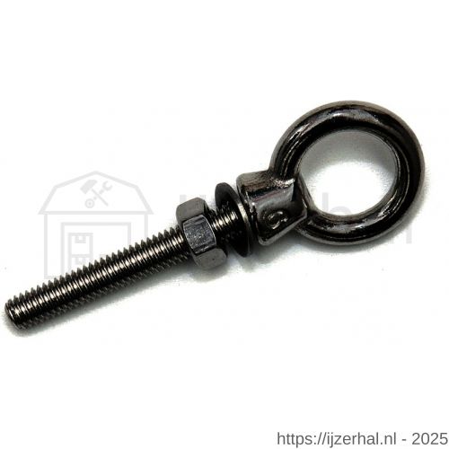 Dulimex DX 598-08100I oogbout 8x100 mm RVS AISI 316 - L30200006 - afbeelding 1