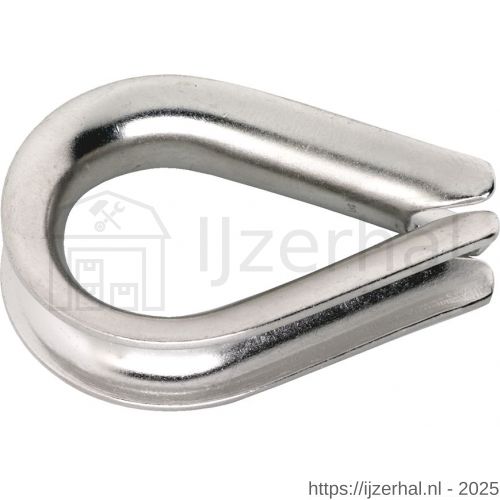 Dulimex DX 940-03I kous 3-4 mm RVS AISI 316 - L30201032 - afbeelding 1