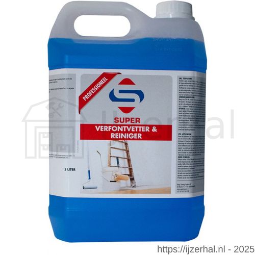 SuperCleaners verfontvetter en reiniger 5 L - L51900002 - afbeelding 1